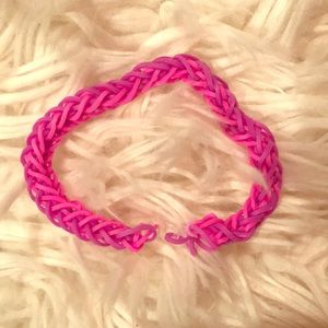 Rainbow loom bracelet
